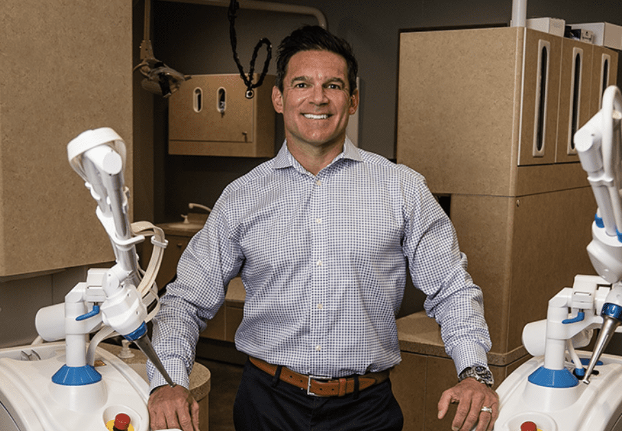 image of dr. bolamperti with his new solea dental laser technology image of dr. bolamperti with his new solea dental laser technology
